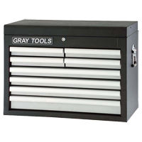 Top Chest - 8 Drawers, 26" W, 8 Drawers, Black Auto Electric Service Ltd.