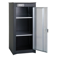 Side Rider Cabinet, 2 Drawers, 14-3/4" W x 18" D x 33-3/4" H, Black Auto Electric Service Ltd.
