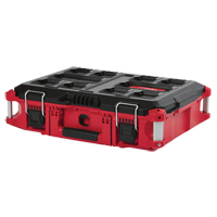 Packout Tool Box, 22" x 16" x 7", Black/Red Auto Electric Service Ltd.