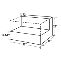 R&eacute;servoir de transfert pour carburant en acier, Acier, Capacit&eacute; 85 gal., Noir Auto Electric Service Ltd.