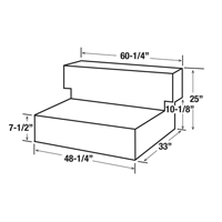R&eacute;servoir de transfert pour carburant en acier, Acier, Capacit&eacute; 100 gal., Noir Auto Electric Service Ltd.