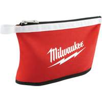 Coloured Zippered Pouches - Set of 3, Canvas, 3 Pockets, Black/Red Auto Electric Service Ltd.