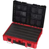 Packout Tool Case with Customizable Insert, 20-7/10" x 15-1/5" x 6-1/5", Black/Red Auto Electric Service Ltd.
