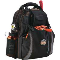 Arsenal&reg; 5843 Tool Backpack, 13-1/2" L x 8-1/2" W, Black, Polyester Auto Electric Service Ltd.