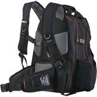 Arsenal&reg; 5843 Tool Backpack, 13-1/2" L x 8-1/2" W, Black, Polyester Auto Electric Service Ltd.