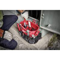 Utility Oval Bag, Ballistic Nylon, 24 Pockets, Black/Red Auto Electric Service Ltd.