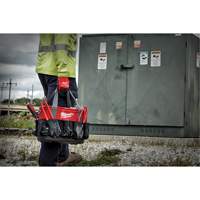 Utility Oval Bag, Ballistic Nylon, 24 Pockets, Black/Red Auto Electric Service Ltd.