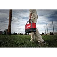 Aerial Utility Oval Bag, Ballistic Nylon, 14 Pockets, Black/Red Auto Electric Service Ltd.