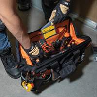 Sac &agrave; outils avec grande ouverture Tradesman Pro, Nylon balistique, 42 pochettes, Noir Auto Electric Service Ltd.