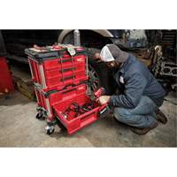 Packout 3-Drawer Tool Box, 16-1/3" x 14-1/3" x 22-1/5", Black/Red Auto Electric Service Ltd.