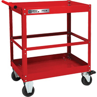 PRO+ Series Heavy-Duty Utility Cart, 2 Tiers, 30-1/5" x 38-1/3" x 19-1/2" Auto Electric Service Ltd.