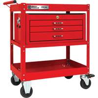 PRO+ Series Heavy-Duty Utility Cart with Intermediate Chest, 2 Tiers, 30-1/5" x 38-1/3" x 19-1/2" Auto Electric Service Ltd.