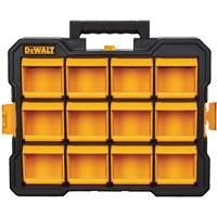 Flip-Bin Organizer, 3-7/8" W x 17-3/4" D x 13-7/8" H, Black/Yellow Auto Electric Service Ltd.