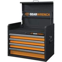 Coffre &agrave; outils de s&eacute;rie GSX, 26" la, 4 tiroirs, Noir/Orange Auto Electric Service Ltd.