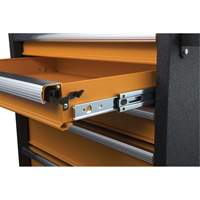 Coffre &agrave; outils de s&eacute;rie GSX, 26" la, 4 tiroirs, Noir/Orange Auto Electric Service Ltd.