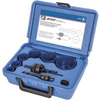 Coffret de scies-cloches haut de gamme pour &eacute;lectriciens, 8 morcea Auto Electric Service Ltd.