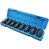 Jeu de douilles SAE &agrave; 6 pans PS834D, 8 Mcx, Chocs, Prise de 3/4", Profond Auto Electric Service Ltd.
