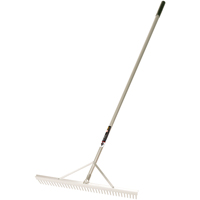 Pro Level Rakes, Aluminum Handle, 36" W, Aluminum Blade, 36 Tines Auto Electric Service Ltd.