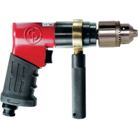 Reversible Drills, 24 CFM, 1/4" NPTF, 90 dBA, 13" Chuck, Keyed Auto Electric Service Ltd.