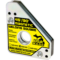 Magnetic Welding Squares, 3-3/4" L x 3/4" W x 4-3/8" H, 75 lbs. Auto Electric Service Ltd.