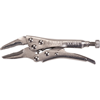 Locking Pliers with Wire Cutter, 4" Length, Long Nose Auto Electric Service Ltd.