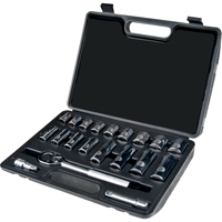 Socket Set, 20 Pcs, 3/8" Drive Size, Deep Auto Electric Service Ltd.