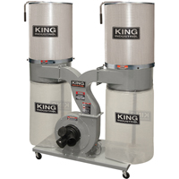 Dust Collectors with 2 Canister Filters, 55-1/2" x 23" x 70" Auto Electric Service Ltd.