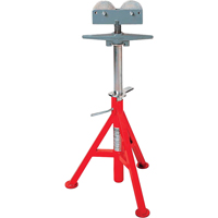Roller Head  High Pipe Stand #RJ-99, 82-140 cm Height Adjustment, 12" Max. Pipe Capacity, 1000 lbs. Max. Weight Capacity Auto Electric Service Ltd.