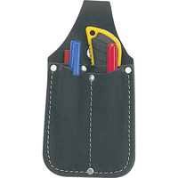 Utility Pouch, Knife Holder, Leather, 3 Pockets Auto Electric Service Ltd.