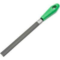Lime &agrave; taille crois&eacute;e avec poign&eacute;e verte, Demi-ronde, 8", B&acirc;tarde Auto Electric Service Ltd.