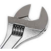 Adjustable Tapered Handle Wrench - Carded, 15" L, 1-11/16"/43 mm Max Width, Chrome/Polished Auto Electric Service Ltd.