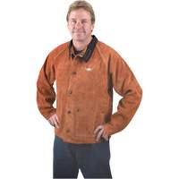 Veste de soudage, Cuir, 4T-Grand, Lava Brown Auto Electric Service Ltd.