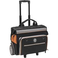 Tradesman Pro Rolling Tool Bag, Ballistic Polyester, 24 Pockets, Black/Orange Auto Electric Service Ltd.