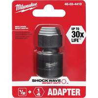 Shockwave Impact Driver Square to Hex Socket Adapter, Impact, 1/4" Drive, 1/2" Socket, 1.875" L Auto Electric Service Ltd.