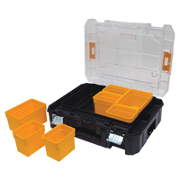 Organisateur avec couvercle transparent TSTAK V, 17-1/4" x 13" x 6", Noir Auto Electric Service Ltd.