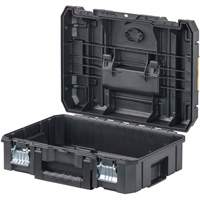 Coffre &agrave; outils avec dessus plat TSTAK II, 17-1/4" x 13" x 6-3/8", Noir Auto Electric Service Ltd.