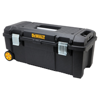 Tool Box on Wheels, 12-1/2" W x 28-1/2" D x 12" H, Black Auto Electric Service Ltd.