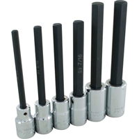 Hex Head Socket Set, Hex, 1/2" Drive, 6 Pcs Auto Electric Service Ltd.