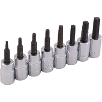Socket Set, Torx&reg;, 3/8" Drive, 8 Pcs Auto Electric Service Ltd.