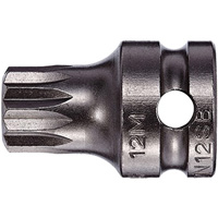 Socket Bit, Triple Square, 5 x 1" L, 3/8" Drive Auto Electric Service Ltd.