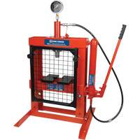 Hydraulic Shop Press with Grid Guard, 10 Tons Capacity Auto Electric Service Ltd.