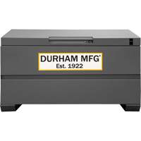 Boîte de rangement pour le chantier, 48" x 24" x 27-13/16", Acier, Gris Auto Electric Service Ltd.