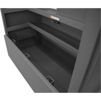 Piano Style Jobsite Storage Box, 60-1/2" W x 34-3/4" D x 49-3/8" H, Grey Auto Electric Service Ltd.