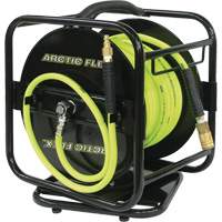 Manual Hose Reel with Hybrid Polymer Air Hose, Air, 1/4" x 100', Single Hose Auto Electric Service Ltd.