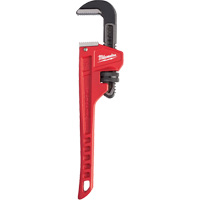 Cl&eacute; &agrave; tuyau, Cap des m&acirc;choires 1-1/2", Longueur 10", Fini Rev&ecirc;tement en poudre, Prise Ergonomique Auto Electric Service Ltd.