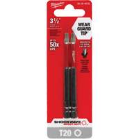 Embout de tournevis Shockwave Impact Duty, Torx, Embout T-20, Prise 1/4", Longueur 3-1/2" Auto Electric Service Ltd.