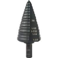 #12 Multi-Hole Step Drill Bit, 7/8" - 1-3/8" , 1/16" Increments, High Speed Steel Auto Electric Service Ltd.