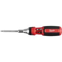 9-in-1 Square Drive Ratcheting Multi-bit Driver, 9-1/10" L, Cushion Grip Handle Auto Electric Service Ltd.