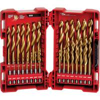Jeu de forets Shockwave Red Helix, 29 morceaux, Titane Auto Electric Service Ltd.