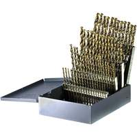 DRILLCO Heavy-Duty Jobber Length Drill Bit Set, 60 Pieces, Cobalt Auto Electric Service Ltd.